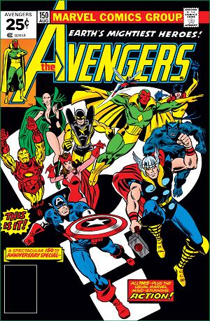 Avengers #150  cover