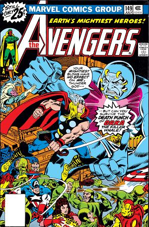 Avengers #149  cover