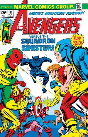 Avengers #141  cover
