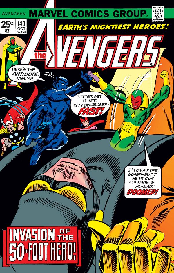 Avengers #140  cover