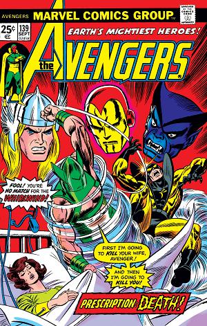 Avengers #139  cover