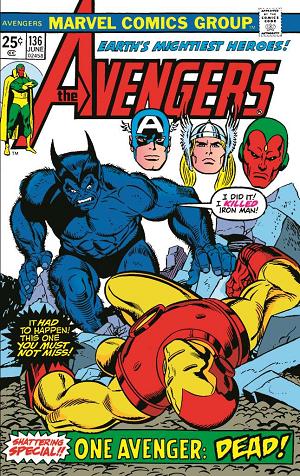 Avengers #136 cover