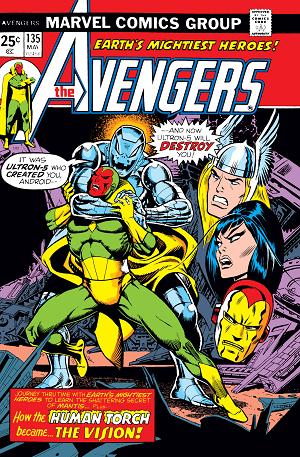 Avengers #135  cover