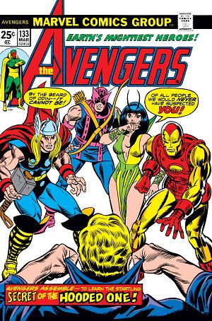 Avengers #133  cover