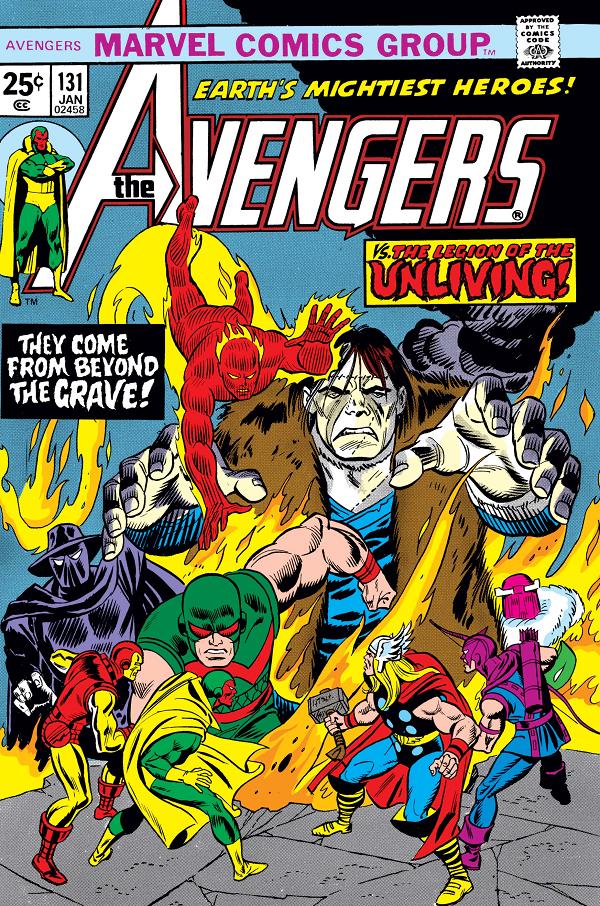 Avengers #131  cover
