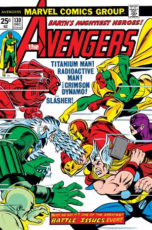 Avengers #130  cover
