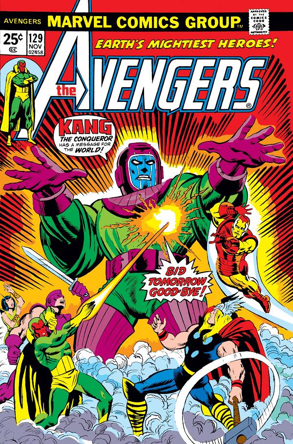 Avengers #129  cover