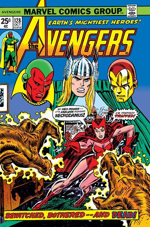 Avengers #128  cover