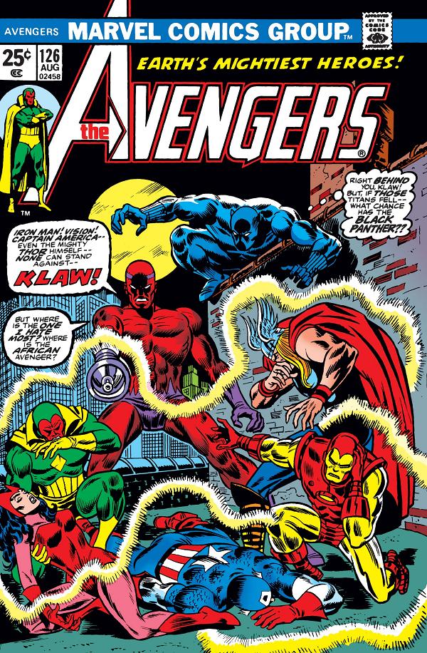 Avengers #126  cover