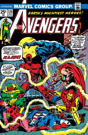 Avengers #126  cover