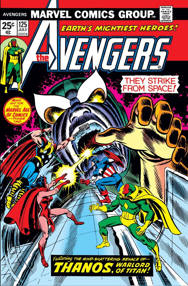 Avengers #125  cover