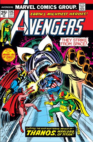Avengers #125  cover