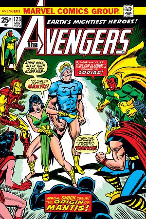 Avengers #123  cover