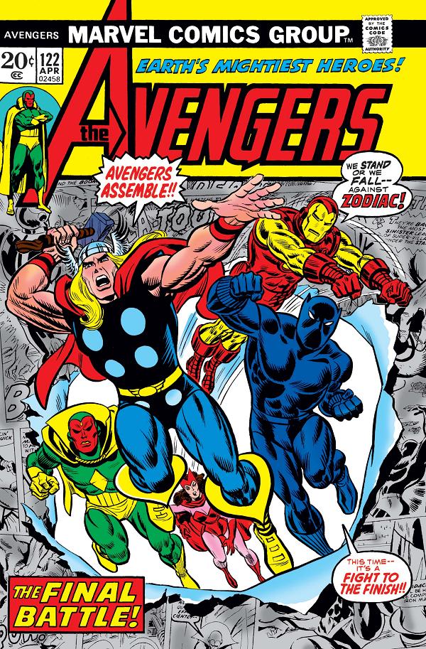 Avengers #122  cover