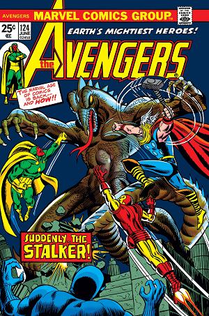 Avengers #124  cover