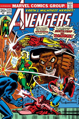 Avengers #121  cover