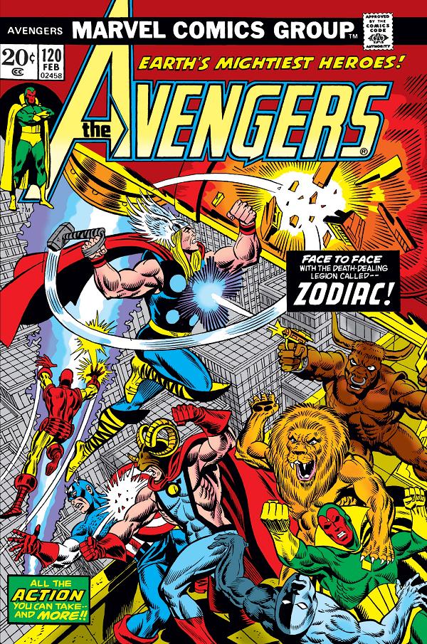 Avengers #120  cover