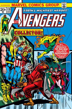 Avengers #119  cover