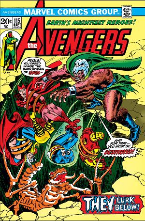 Avengers #115  cover