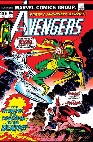 Avengers #116  cover