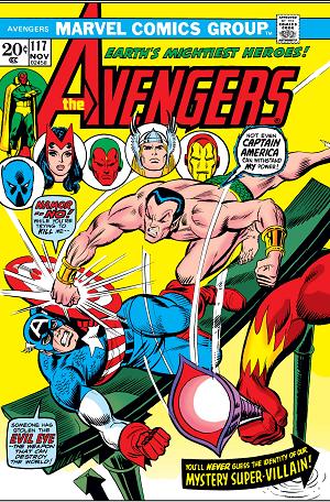 Avengers #117  cover