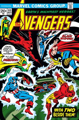 Avengers #111  cover