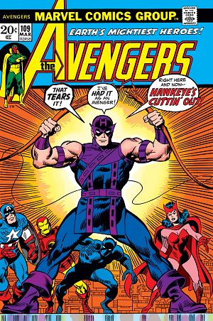 Avengers #109  cover