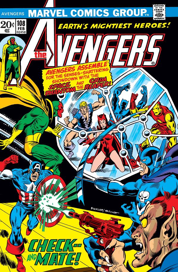 Avengers #108  cover