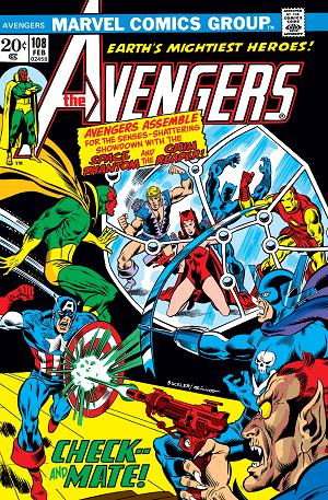 Avengers #108  cover
