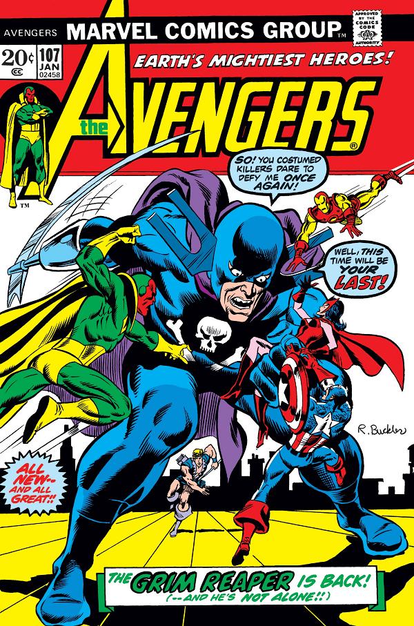 Avengers #107  cover