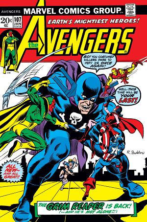 Avengers #107  cover