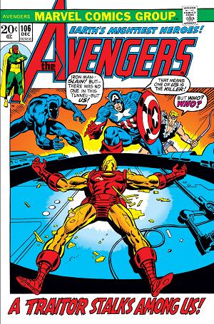 Avengers #106  cover
