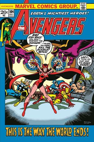 Avengers #104  cover