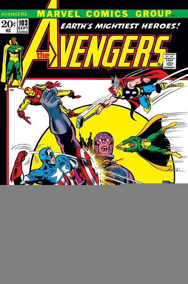 Avengers #103  cover