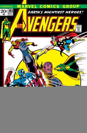 Avengers #103  cover