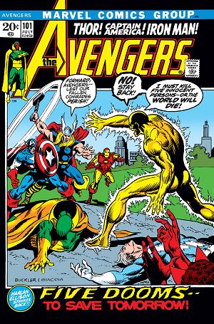 Avengers #101 cover