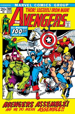 Avengers #100  cover