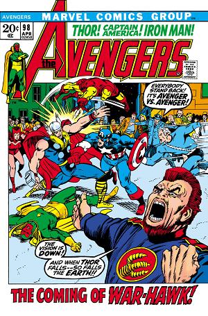Avengers #98  cover