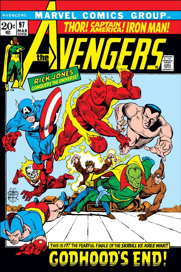 Avengers #97  cover