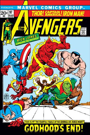 Avengers #97  cover