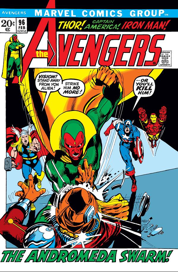 Avengers #96  cover