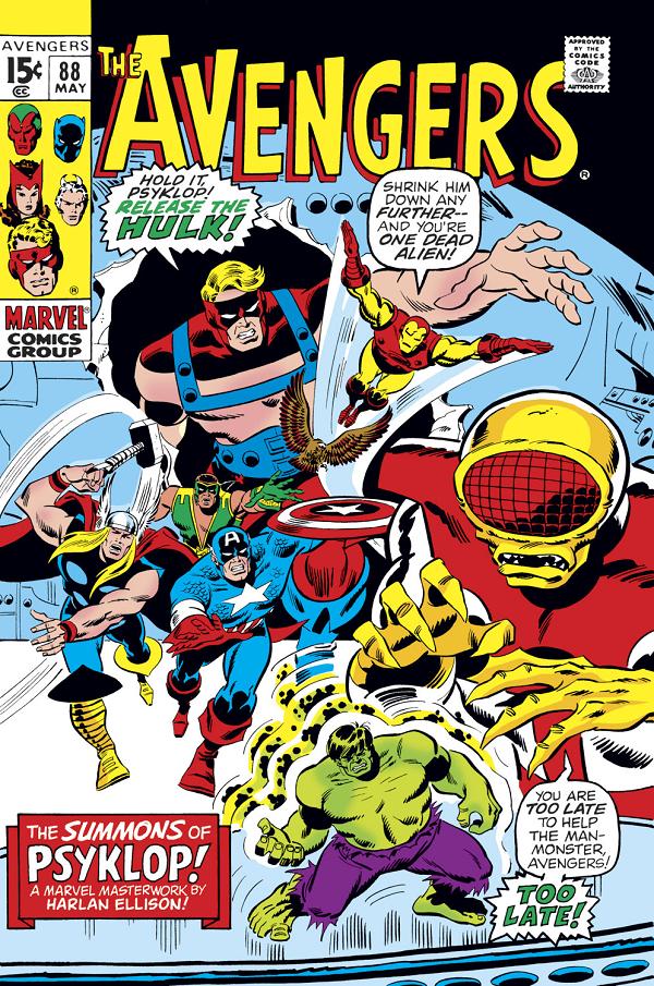 Avengers #88  cover