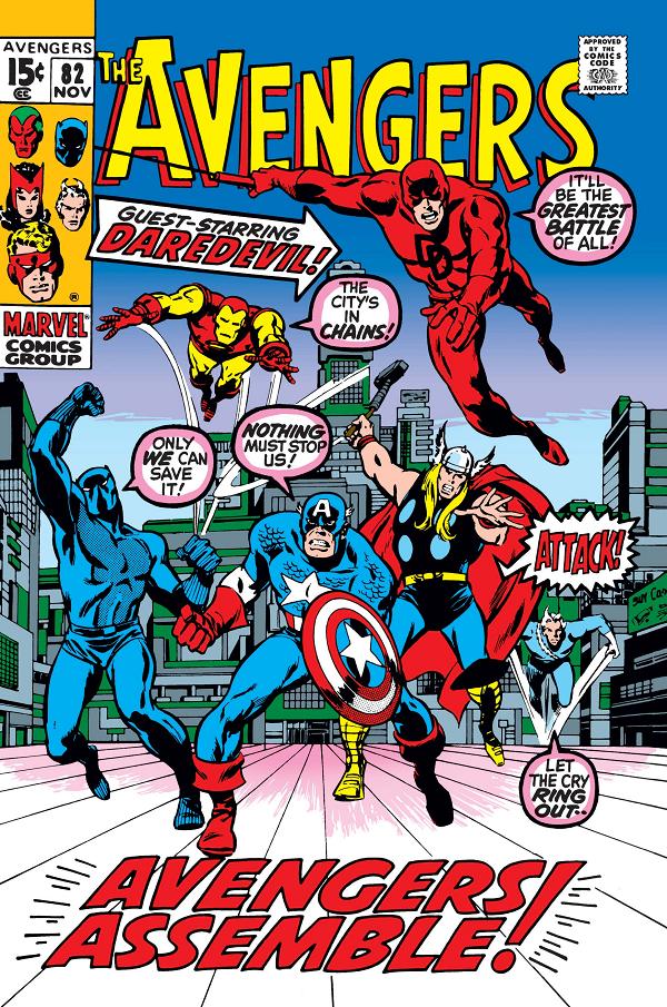Avengers #82  cover