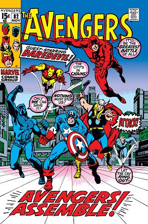 Avengers #82  cover
