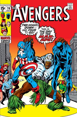 Avengers #78  cover