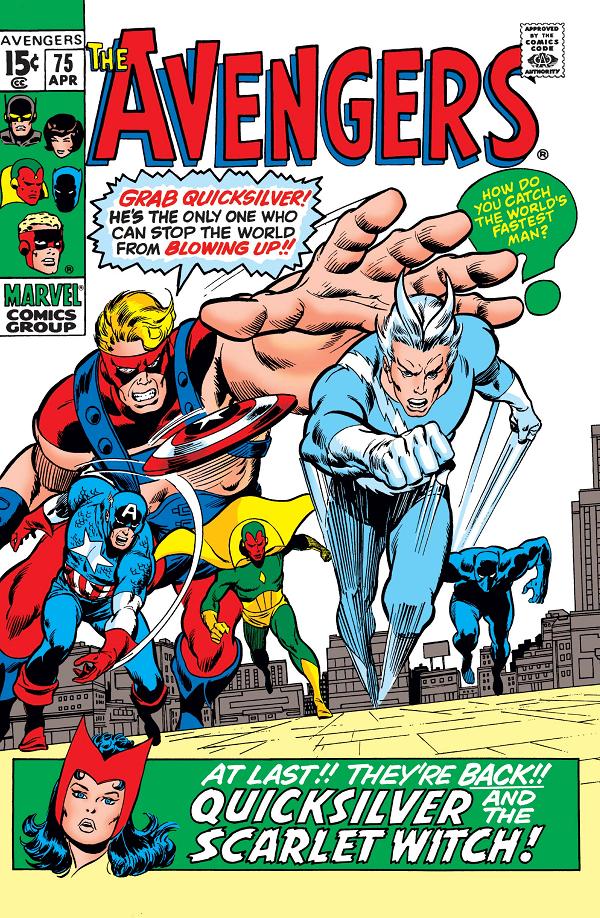 Avengers #75  cover