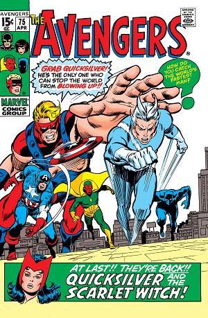 Avengers #75  cover