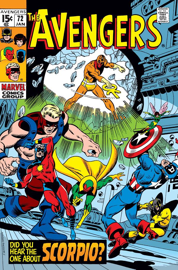 Avengers #72  cover