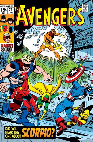 Avengers #72  cover