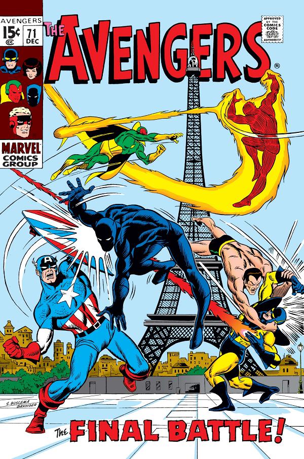 Avengers #71  cover